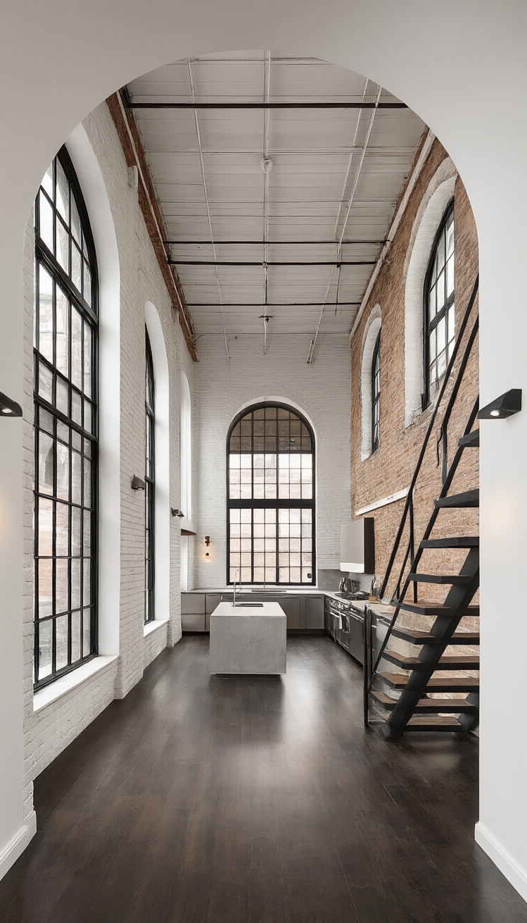 Building Graphic ideas - Loft Living: Graphic Design Inspiration - Step inside this stunning loft, a brilliant transformation...