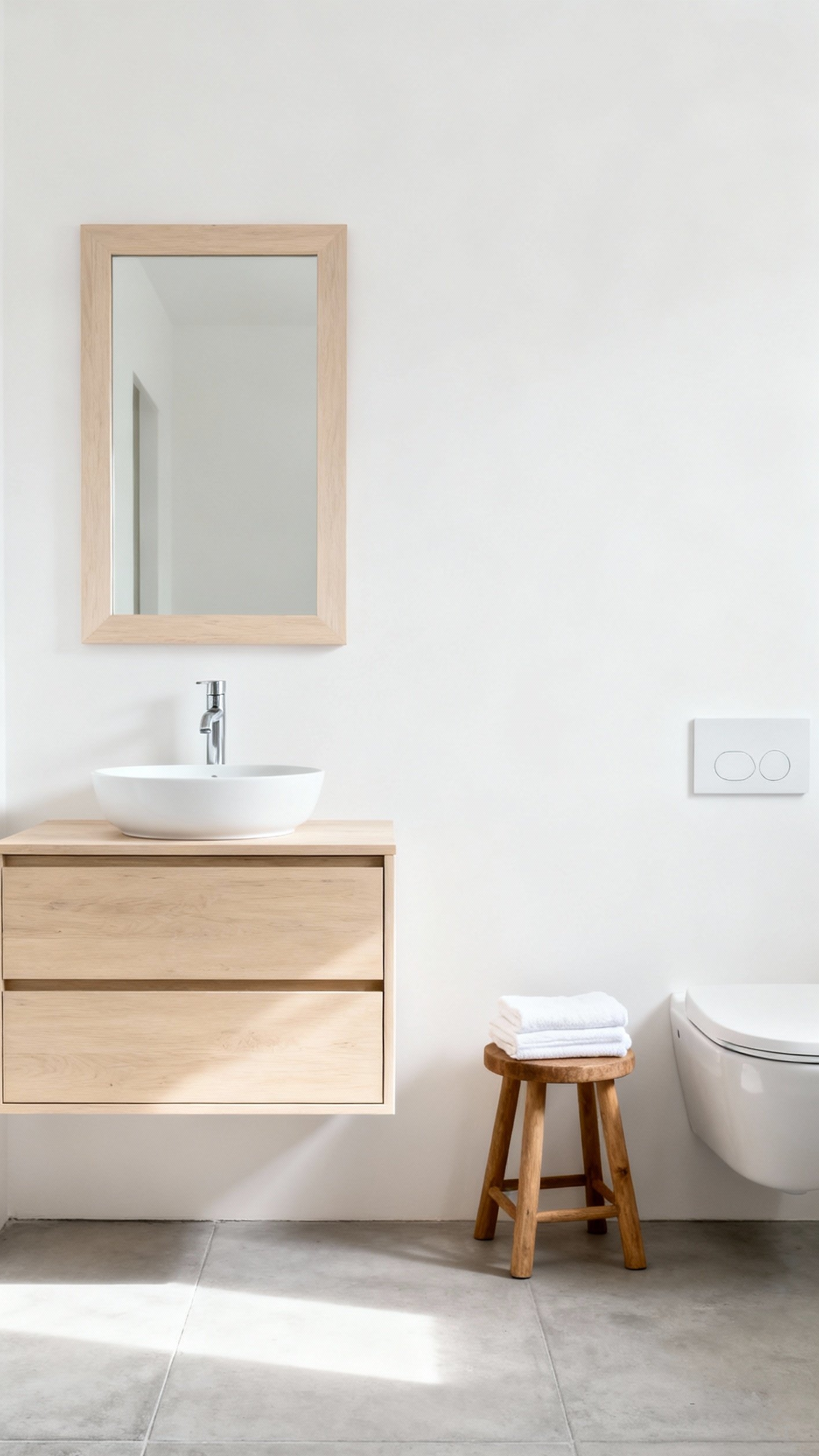 Small Guest Toilet Ideas - Small Guest Toilet: Smart Design Ideas - Step into a bright and airy Scandinavian-inspired guest...