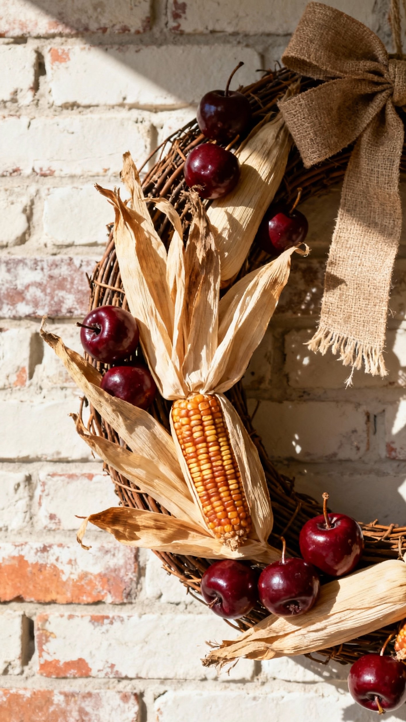 fall wreaths - Fall Wreaths: Rustic Charm for Your Door - fall wreaths - A handcrafted fall wreath bursts with autumnal charm...