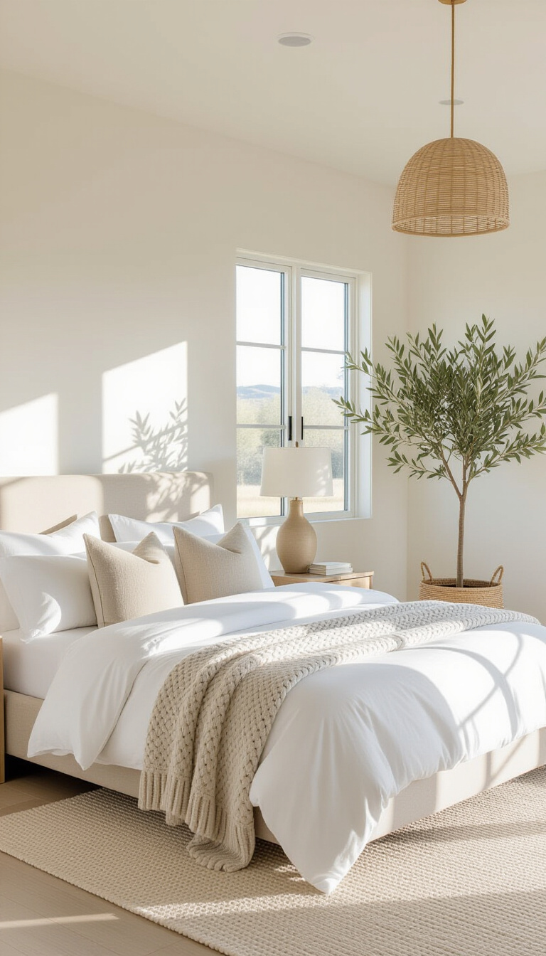 luxurious bedroom ideas - Sun-Drenched Serenity: Bedroom Design Ideas - Imagine waking in this sun-drenched sanctuary, where tranquility...