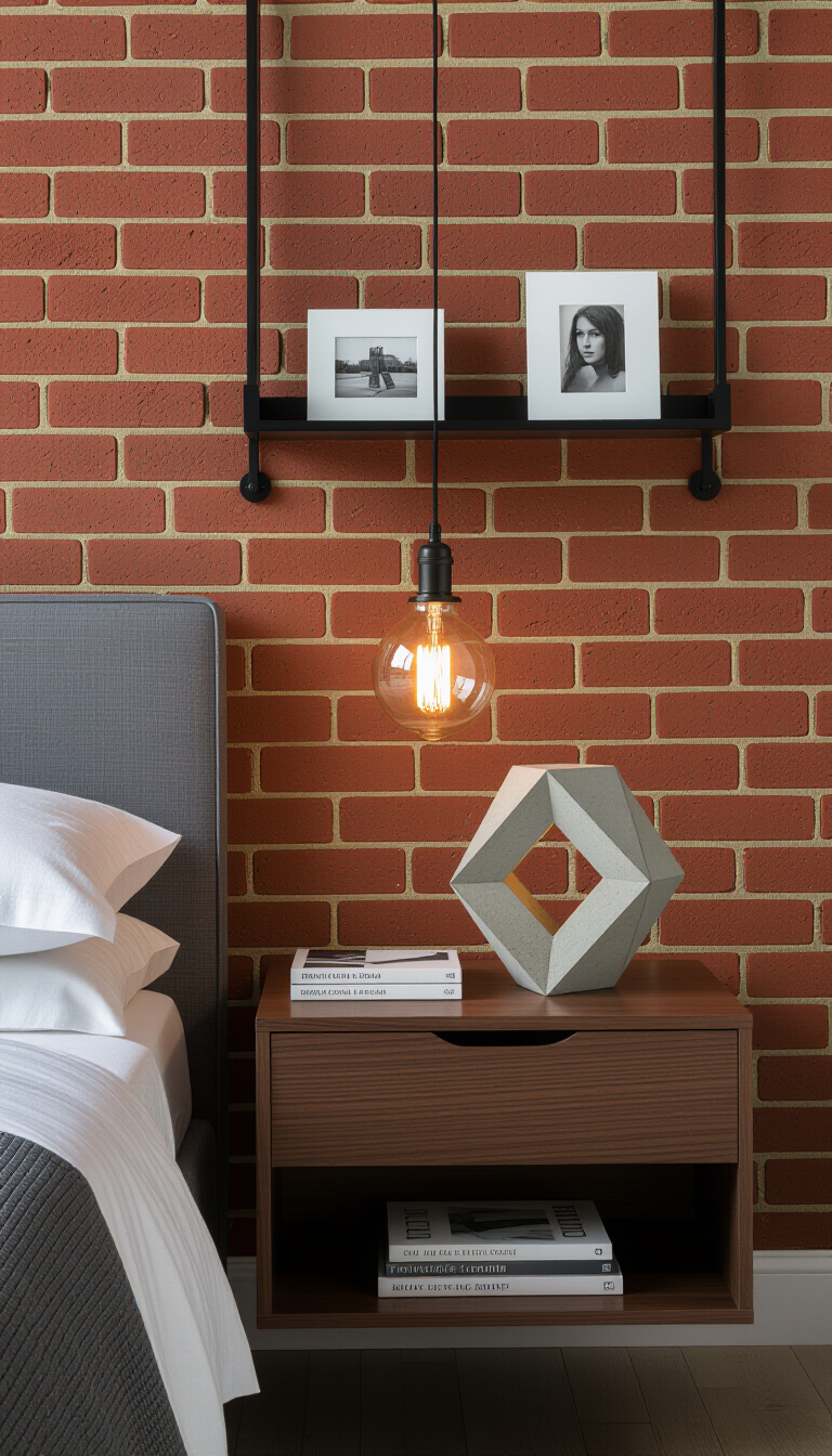 bedroom ideas inspiration - Bedroom Design: Industrial Chic at Twilight - Imagine sinking into this twilight sanctuary, where industrial...