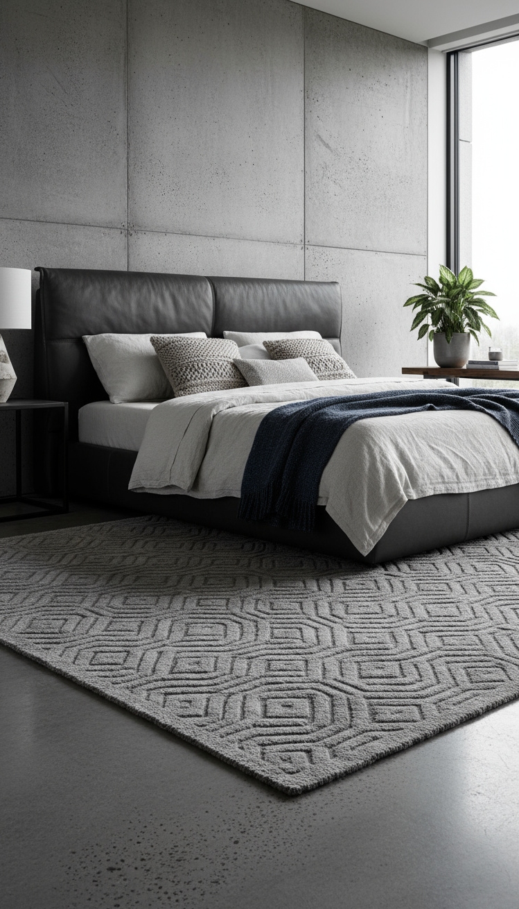 Neutral Rugs Bedroom - Neutral Rugs: Texture Underfoot - Imagine sinking your bare feet into the plush...