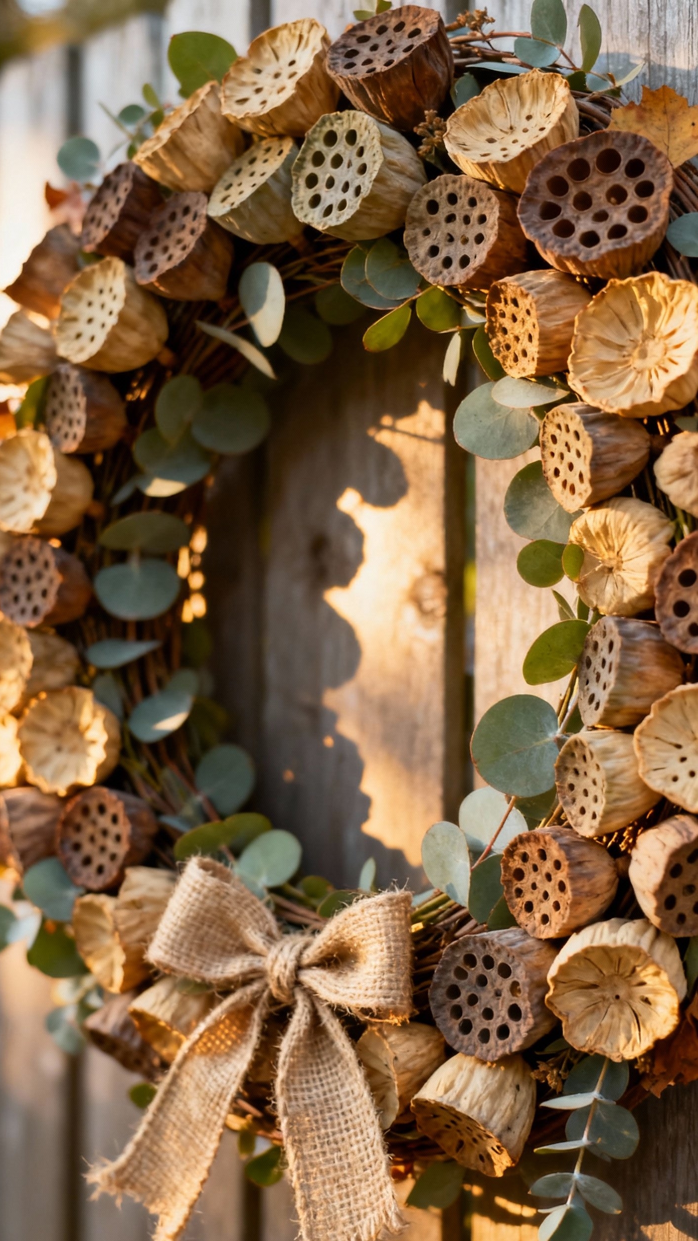 fall wreaths - Fall Wreaths: Rustic Beauty Up Close - The camera captures a stunning fall wreath, showcasing...