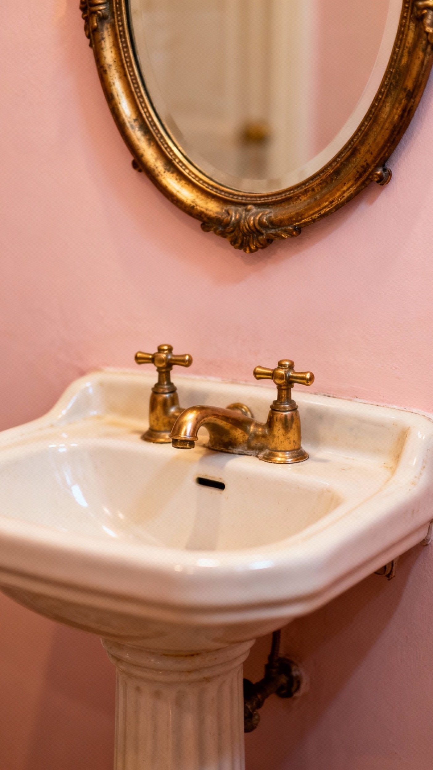 Small Guest Toilet Ideas - Small Guest Toilet Design Details - This charming guest toilet whispers vintage elegance with...