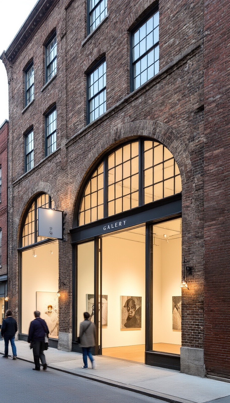 Building Graphic ideas - Graphic Ideas: Art Meets Architecture - The renovated industrial building immediately grabs your attention....