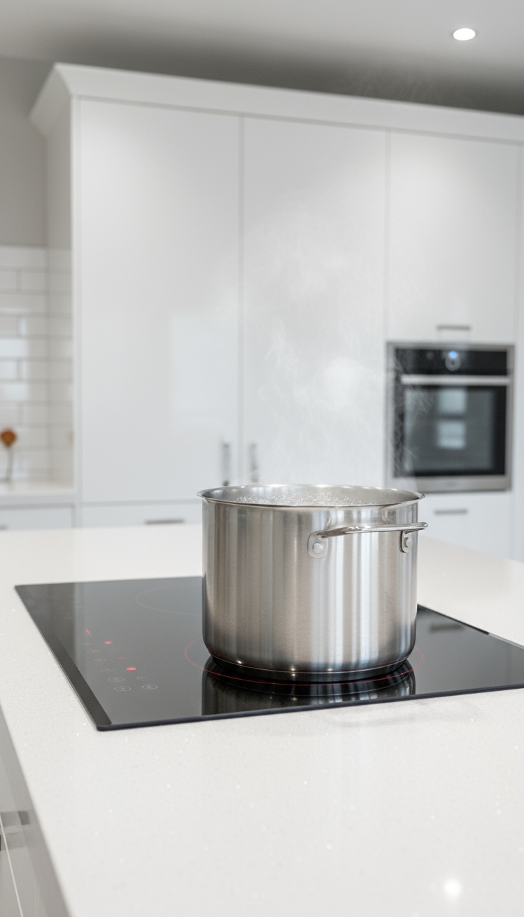 White Kitchen Ideas - White Quartz: Sparkle & Modern Design - Imagine running your hand across this pristine white...