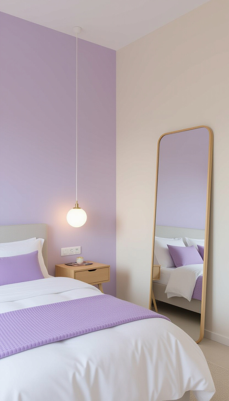 Two Colour Combination For Bedroom Walls - Two-Tone Bedroom Walls: Modern Sophistication - Imagine stepping into a bedroom where cool sophistication...