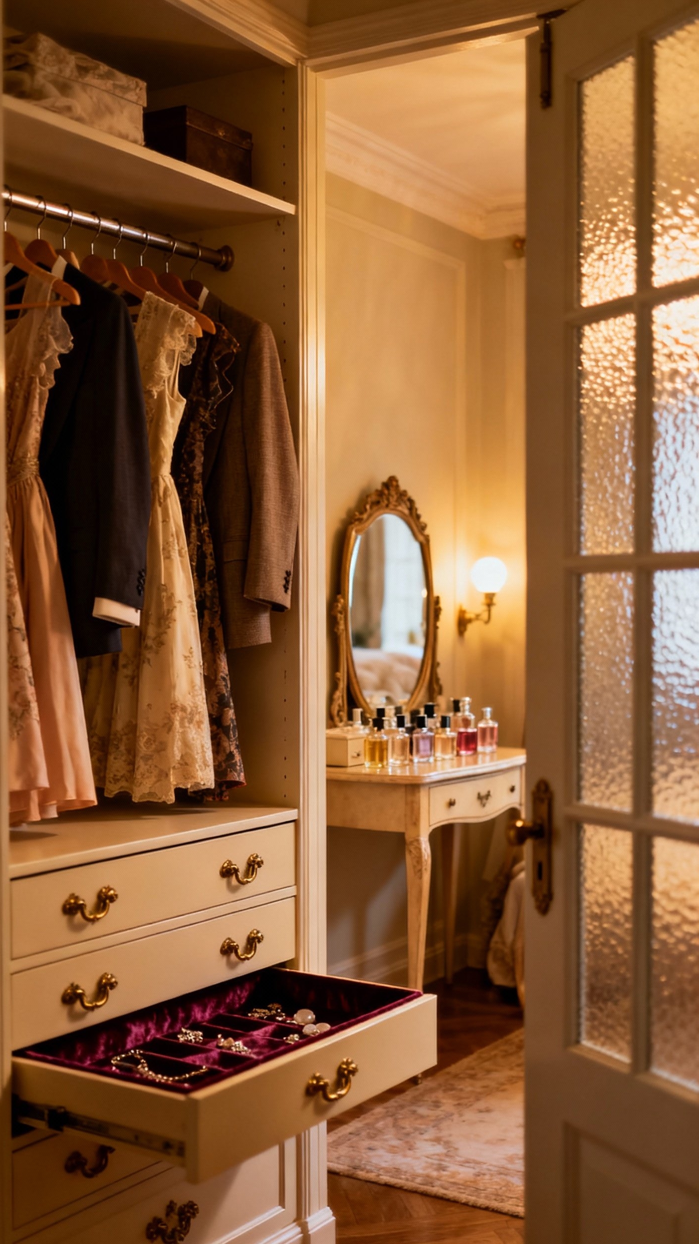 Small Closet Organization Bedroom - Small Closet, Big Style Bedroom - Small Closet Organization Bedroom - The image showcases a small closet transformed into...