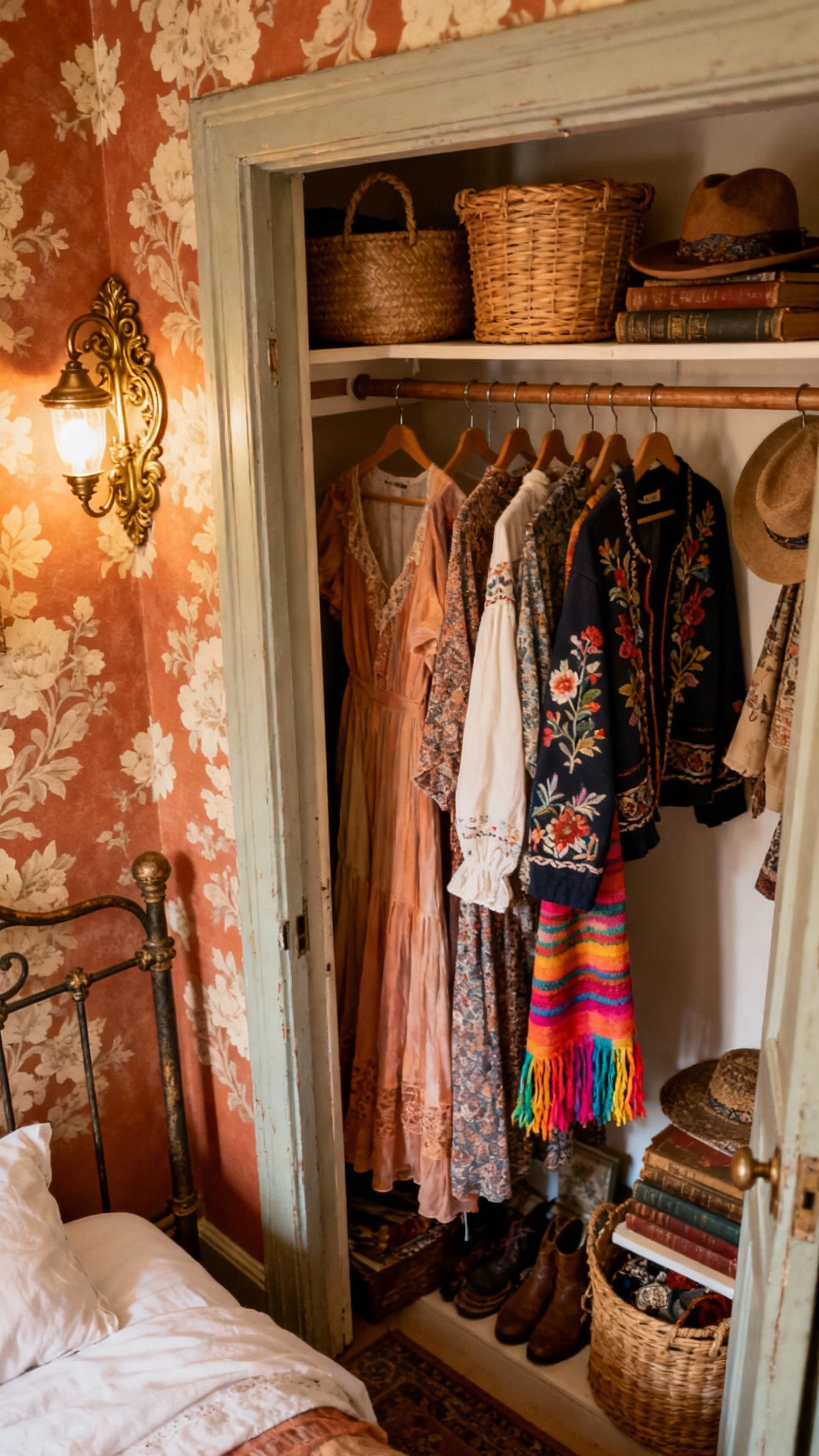 Small Closet Organization Bedroom - Small Closet, Big Style Bedroom - Small Closet Organization Bedroom - The image showcases a small closet transformed into...