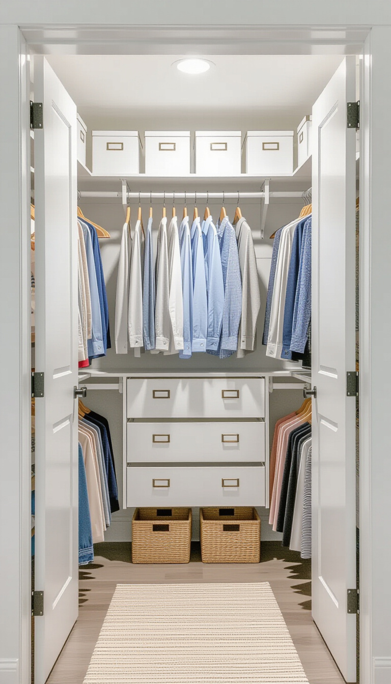 decluttering bedroom closet - Achieve Closet Zen: Declutter Like a Pro - Ready to transform your chaotic closet into a...
