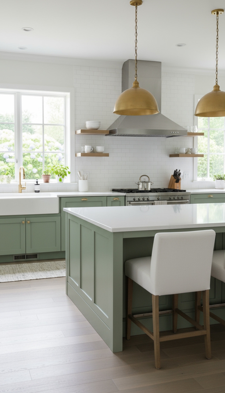 Light Grey Floors Kitchen - Light Grey Floors: Kitchen Design Inspiration - Light grey wood floors lay the foundation for...