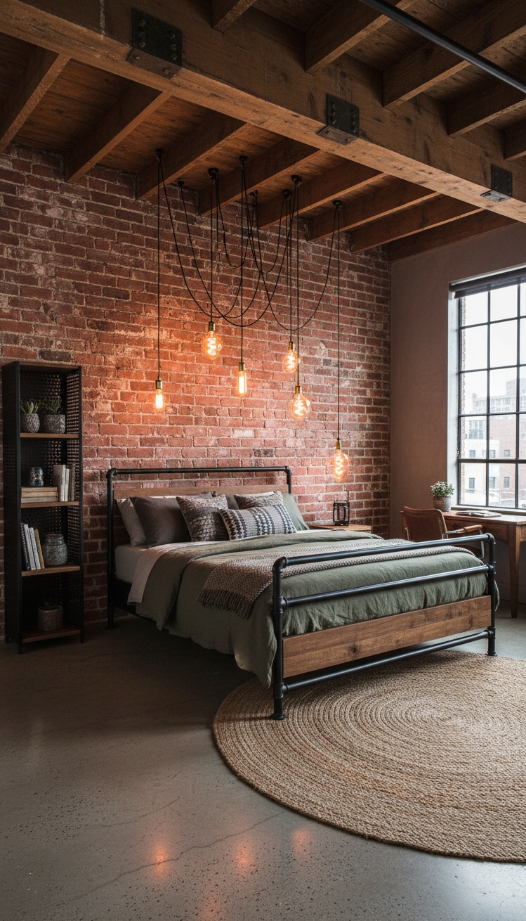 exposed beams bedroom - Exposed Beams: Bedroom Design Ideas - exposed beams bedroom - These exposed beams command attention. The rough-hewn wood,...
