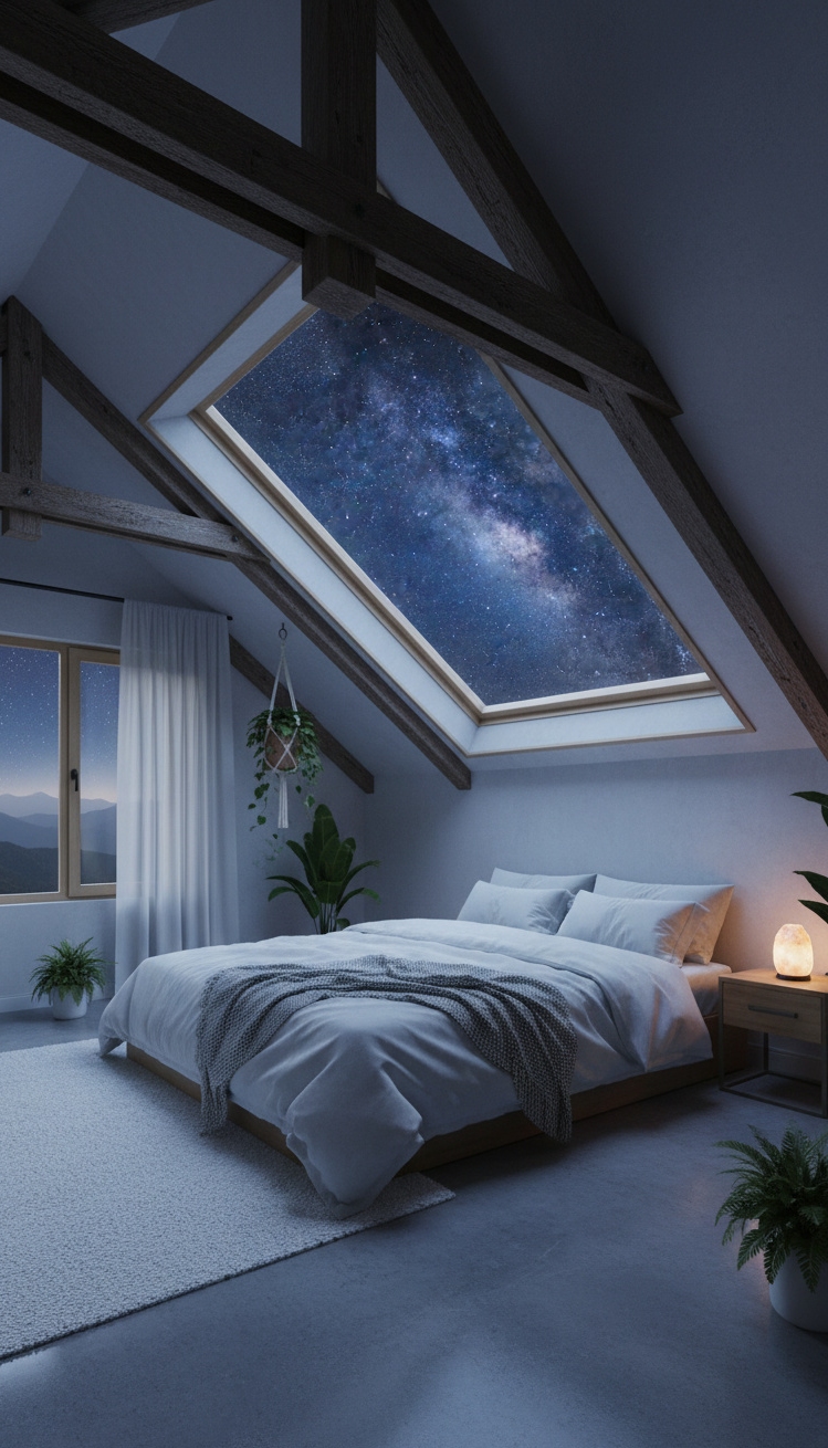 exposed beams bedroom - Exposed Beams: Bedroom Design Elevated - These exposed beams command attention, drawing your eye...