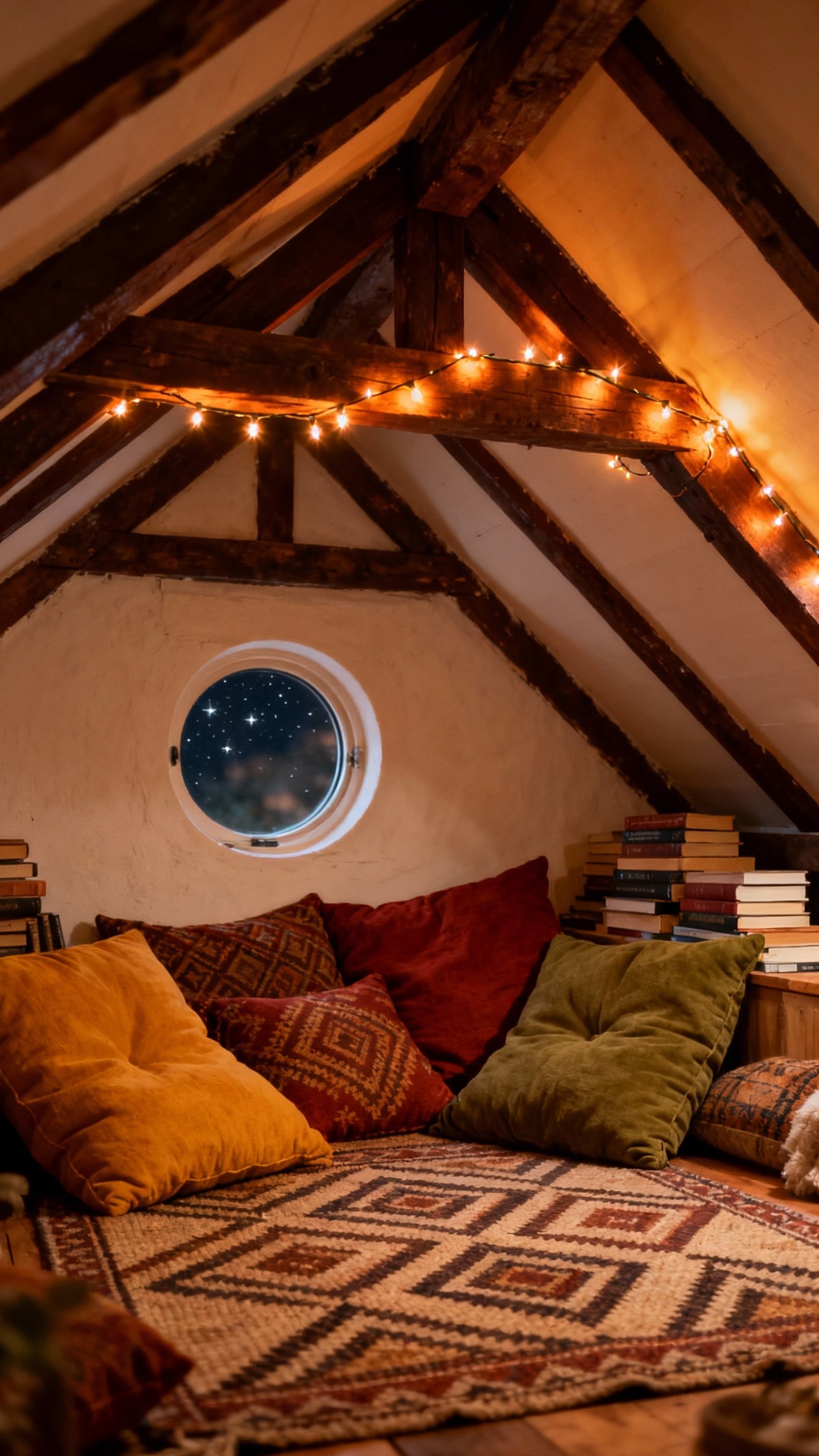 reading nook ideas - Attic Reading Nook Design Ideas - This attic reading nook invites you to curl...