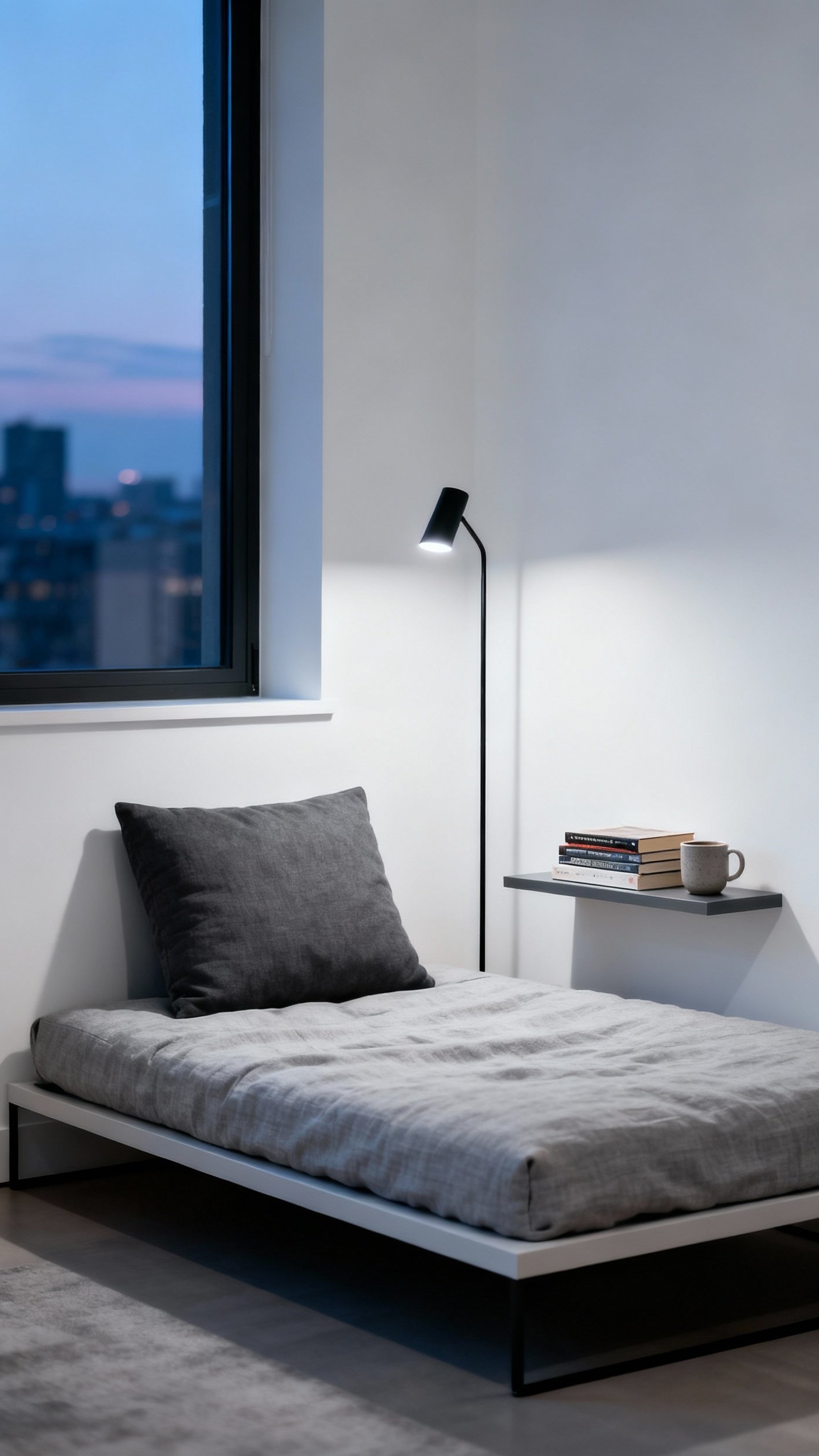 reading nook ideas - Serene Reading Nook Design Ideas - The low platform bed instantly invites you to...