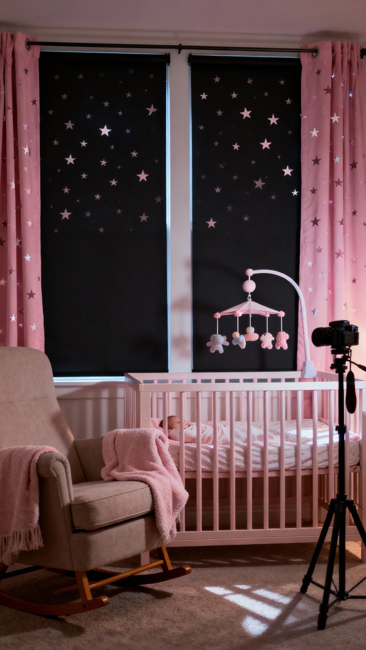 pink curtains bedroom ideas - Pink Curtains: Nursery Design & Peaceful Sleep - These blackout pink curtains steal the show with...