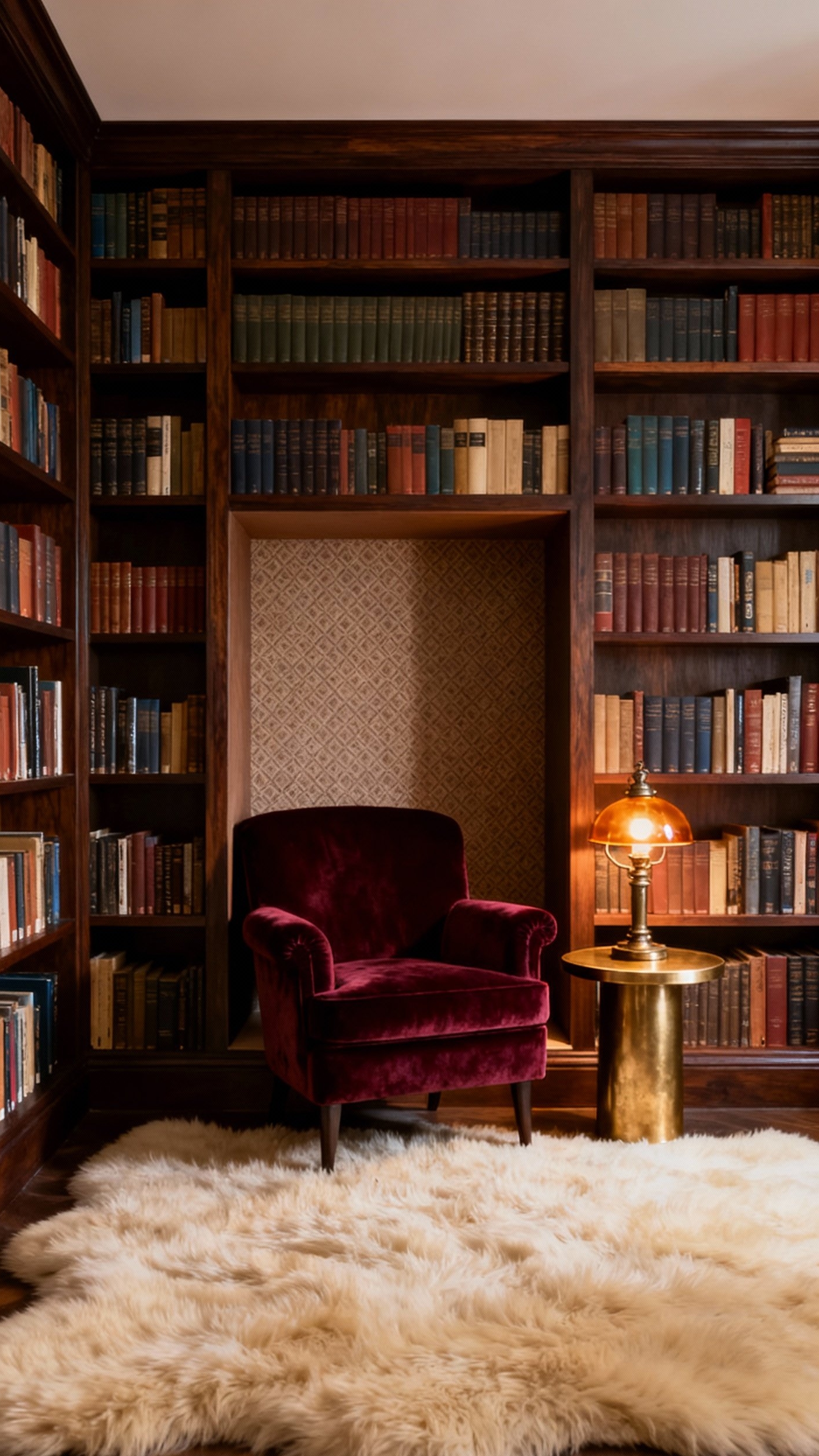 reading nook ideas - Designed Reading Nooks: Cozy Bookcase Escapes - This custom bookshelf nook invites you to curl...