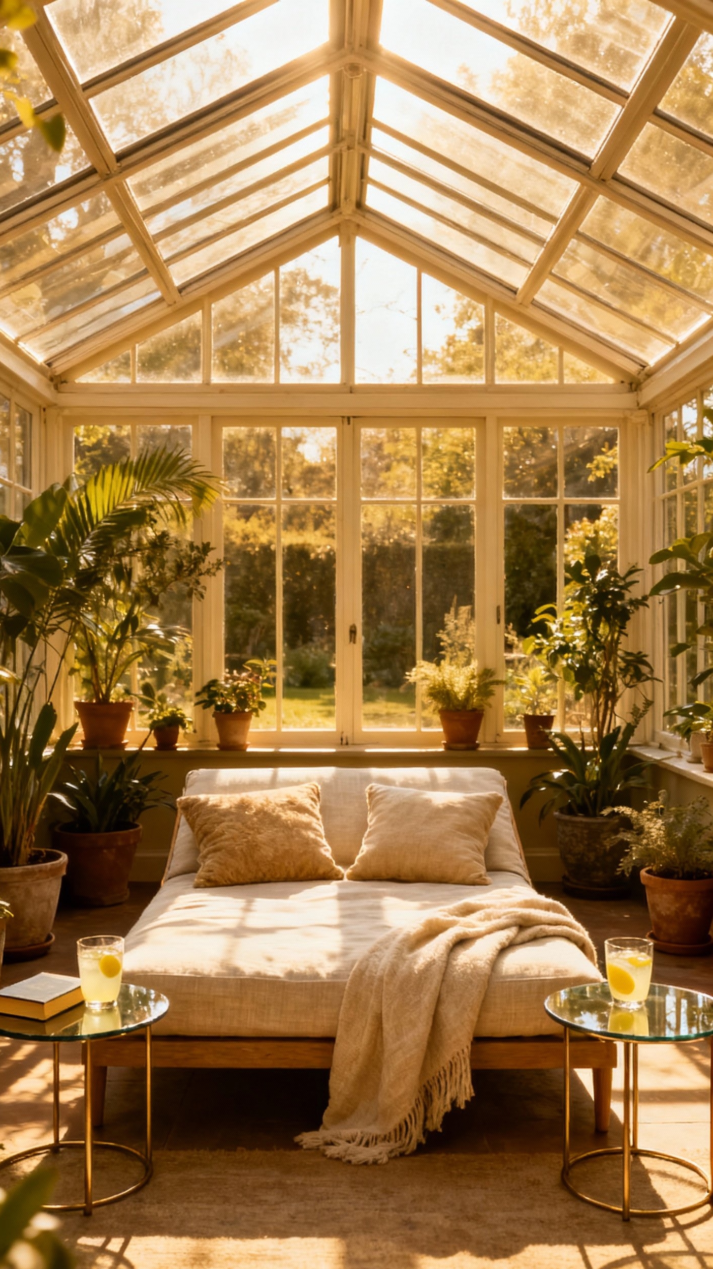 reading nook ideas - Sun-Drenched Reading Nook Design for Two - This shared chaise lounge invites you to sink...