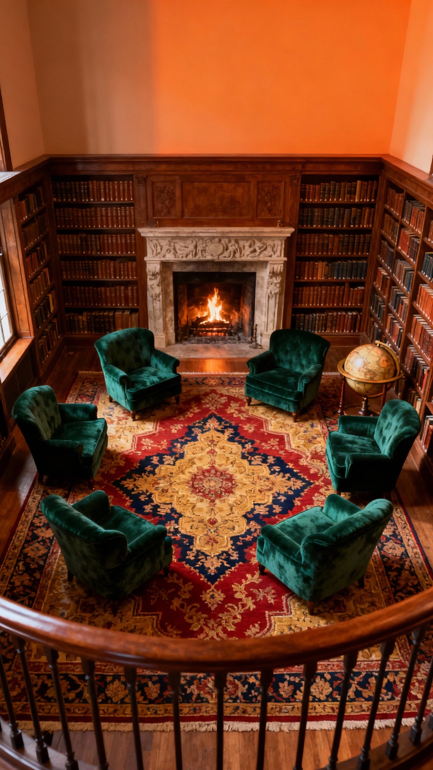 reading nook ideas - Emerald Green Reading Nook Design - This reading nook beckons with its circle of...