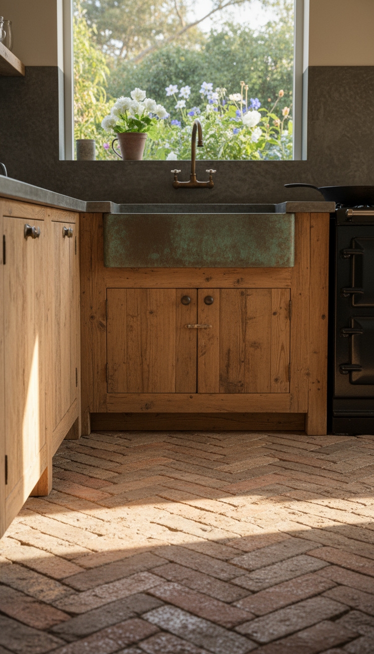 Beach Cottage Kitchens - Beach Cottage Kitchen: Rustic Charm - The reclaimed wood cabinets immediately ground this beach...