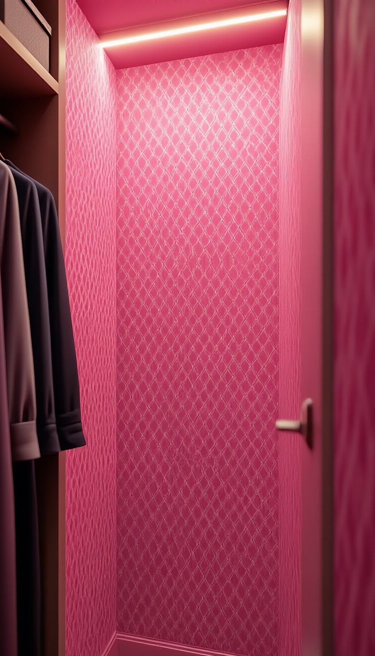 Deep Pink Wallpaper - Deep Pink Wallpaper: Texture & Luxury - This deep pink wallpaper commands attention with its...