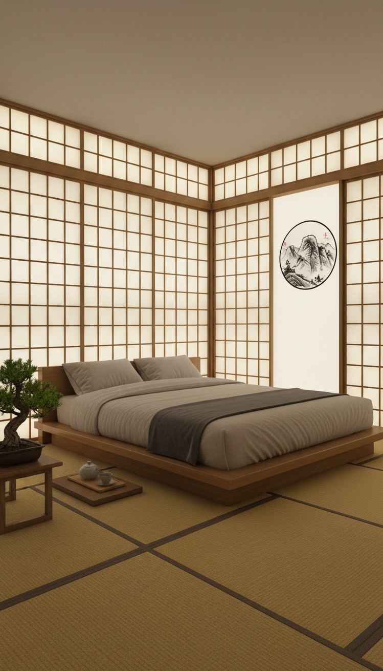 luxury bedroom master design - Luxury Bedrooms: Asian Design Ideas - The tatami mats establish a grounded calm, their...