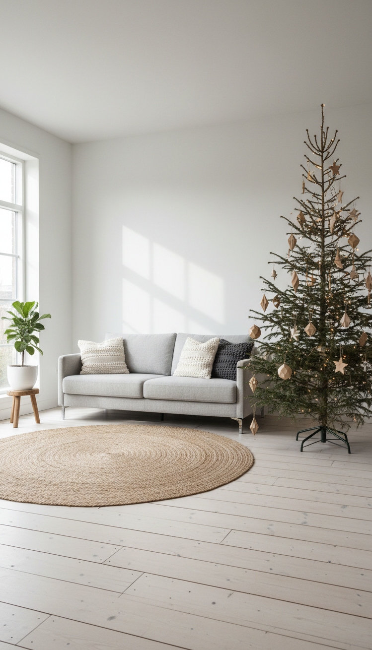 christmas tree decor ideas - Minimalist Christmas Tree Decor Ideas - christmas tree decor ideas - This Christmas tree whispers understated elegance. Notice how...