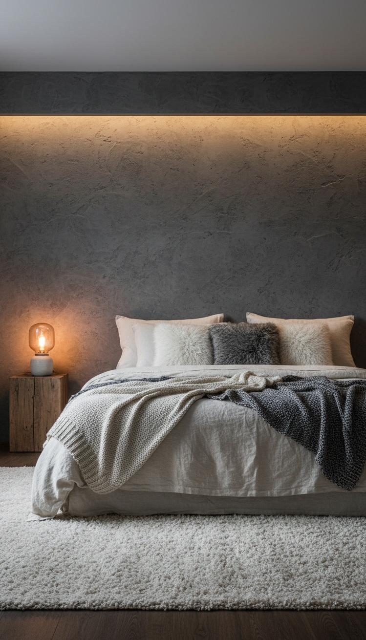 Stucco texture wall ideas - Stucco Walls: Texture, Depth, and Drama - These stucco walls bring a moody vibe to...