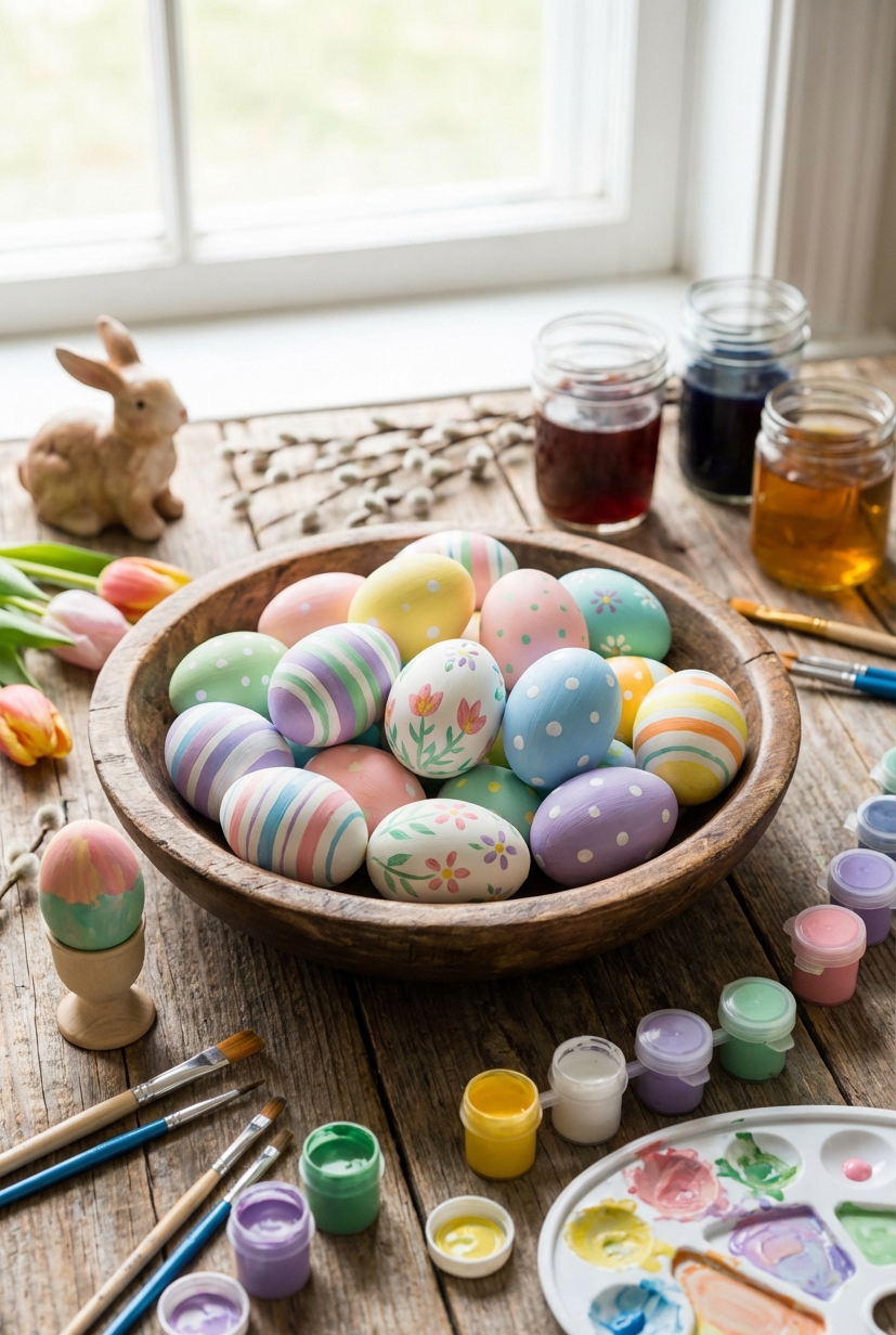 21 Ways to Decorate for Easter in 2026 - Gourmet Easter Basket: Tempting Looks - These gourmet chocolates look so tempting. The basket...
