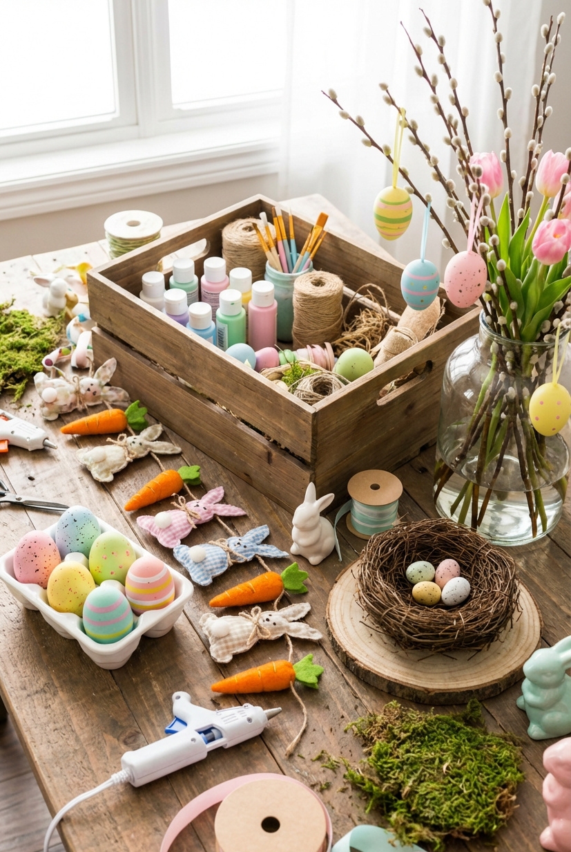 21 Ways to Decorate for Easter in 2026 - Pastel Eggs Steal Easter Show - The pastel eggs steal the show. They sit...
