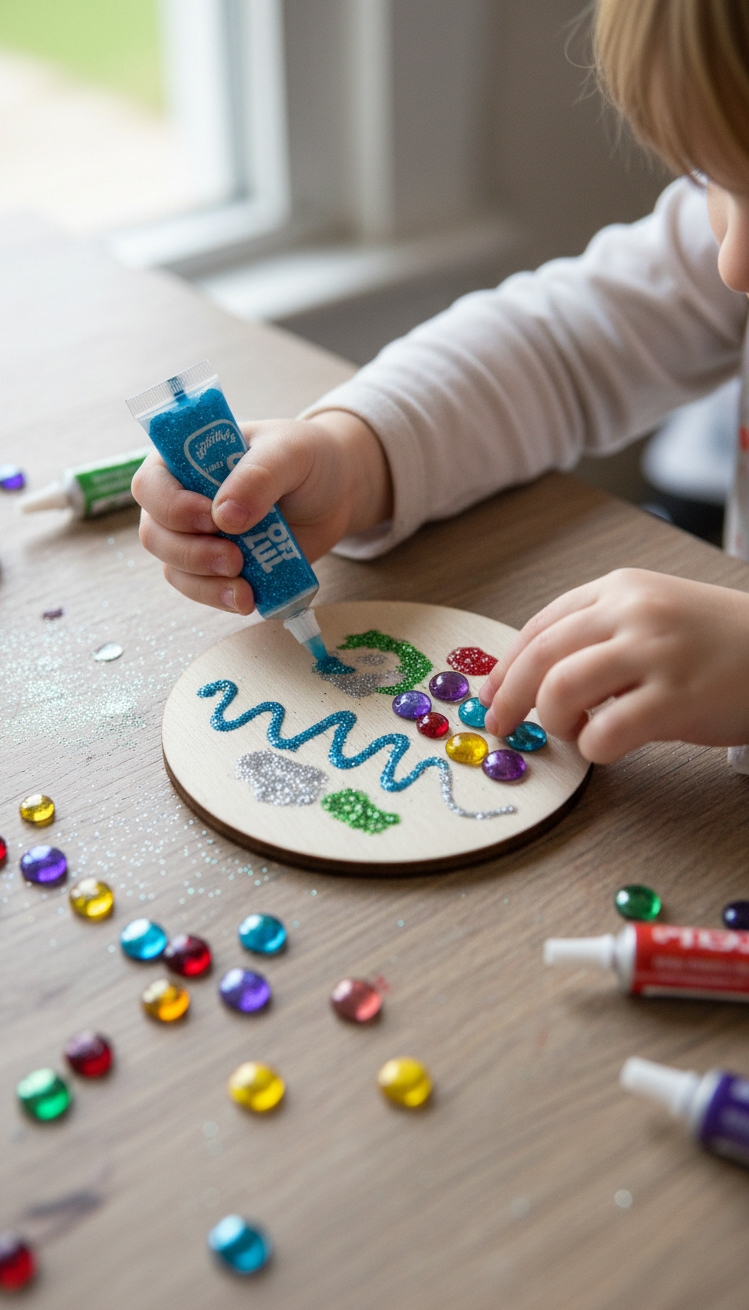 Wood Circle Ornaments - Wood Circle Ornaments: Design Ideas - These wood circle ornaments feel rustic and personal....