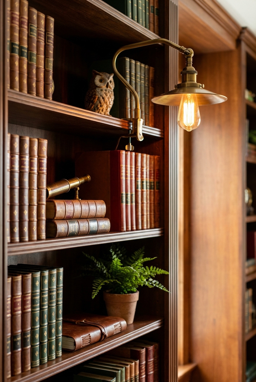 22 Ways to Design Your Dream Home Library - Colorful Bookshelves Grab Your Attention - These colorful bookshelves grab your attention right away....