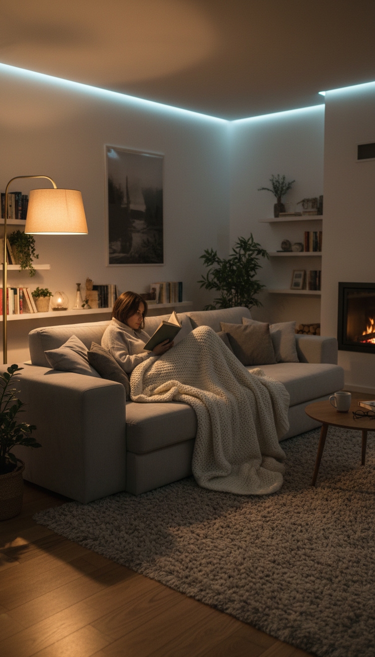 Light Grey Couch Living Room Ideas - Cozy Living with Light Grey Sofas - These light grey couches look so inviting. The...