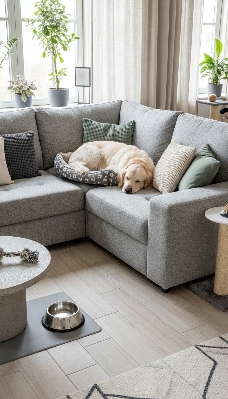 Light Grey Couch Living Room Ideas - Light Grey Couch Living Room Ideas - The light grey couch anchors this room, its...