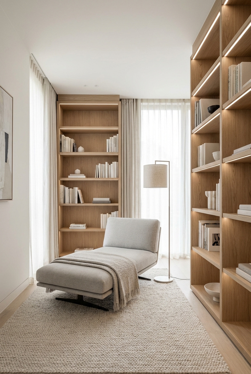 22 Ways to Design Your Dream Home Library - Design Dream Home Library: Dark Wood Shelves - These dark wood shelves practically groan with stories....