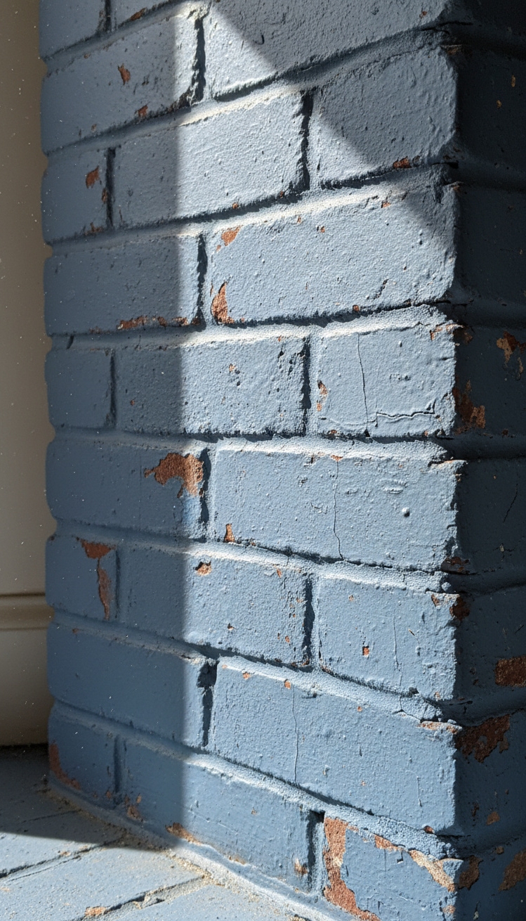 painted brick fireplace - Painted Brick Fireplace Design Ideas - The painted brick fireplace draws you right in....