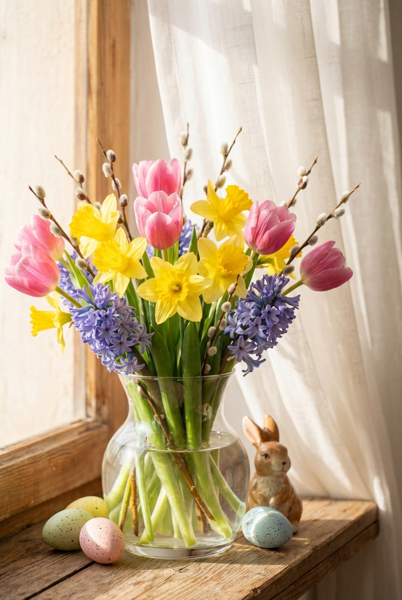 21 Ways to Decorate for Easter in 2026 - Painted Eggs: Pastel Hues Steal Show - These painted eggs steal the show with their...