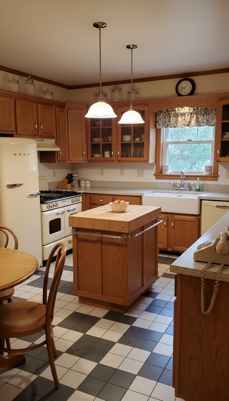 flooring that goes with oak cabinets - Flooring Ideas for Oak Cabinets - flooring that goes with oak cabinets - These oak cabinets glow warmly, their wood grain...