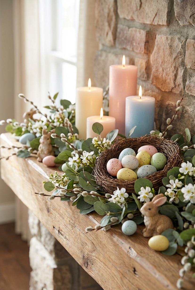 21 Ways to Decorate for Easter in 2026 - Painted With Eggs - These painted eggs steal the show with their...