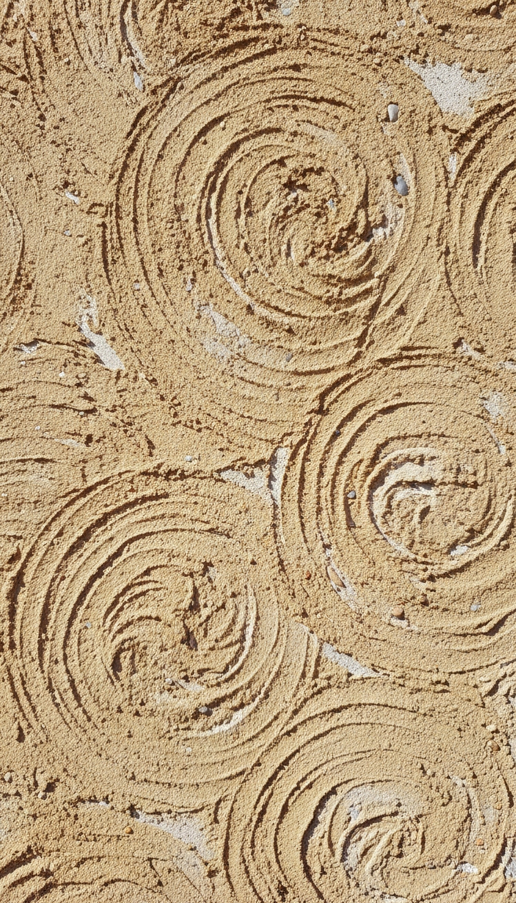 Stucco texture wall ideas - Stucco Texture: Swirls for Stylish Walls - These stucco walls show off a cool, textured...