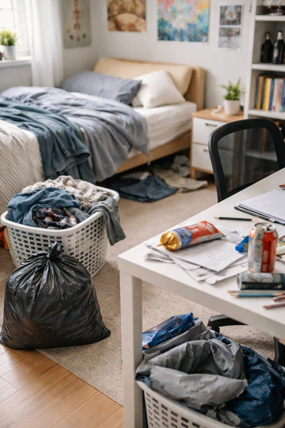 how to organize a messy bedroom - Quickly Remove Most Bedroom Clutter - This method focuses on quickly removing the most...