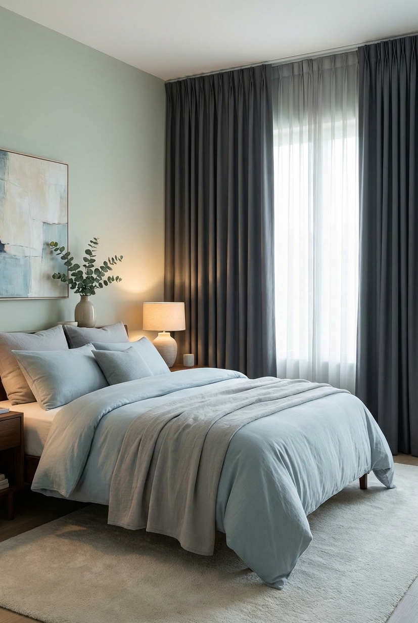 20 Classy bedroom ideas to help you rest in luxury - Chandelier Sparkle Grabs Your Attention - The chandelier grabs your attention right away. Its...