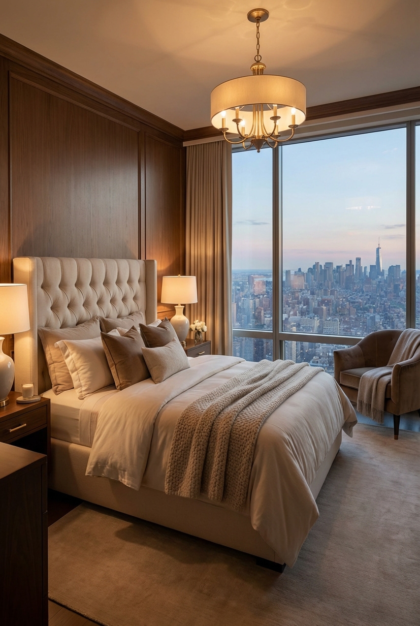 20 Classy bedroom ideas to help you rest in luxury - Crisp White Linens: Simple Bedroom Design - These crisp white linens practically beg you to...