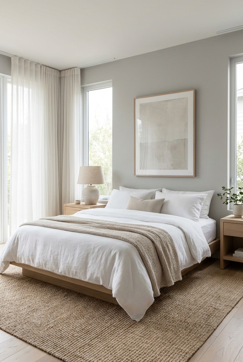 20 Classy bedroom ideas to help you rest in luxury - Natural Wood Furnishings: Grounded Style - These natural wood furnishings bring a grounded, organic...