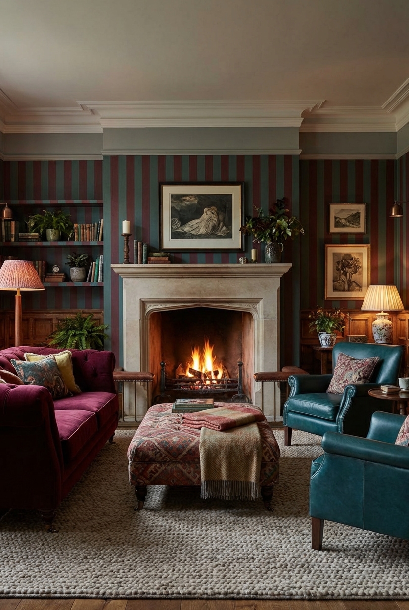 Living room trends 20 Ways to Refresh Your Living Room - Tall Windows: Pouring Light and Gold - These tall windows let light pour into the...