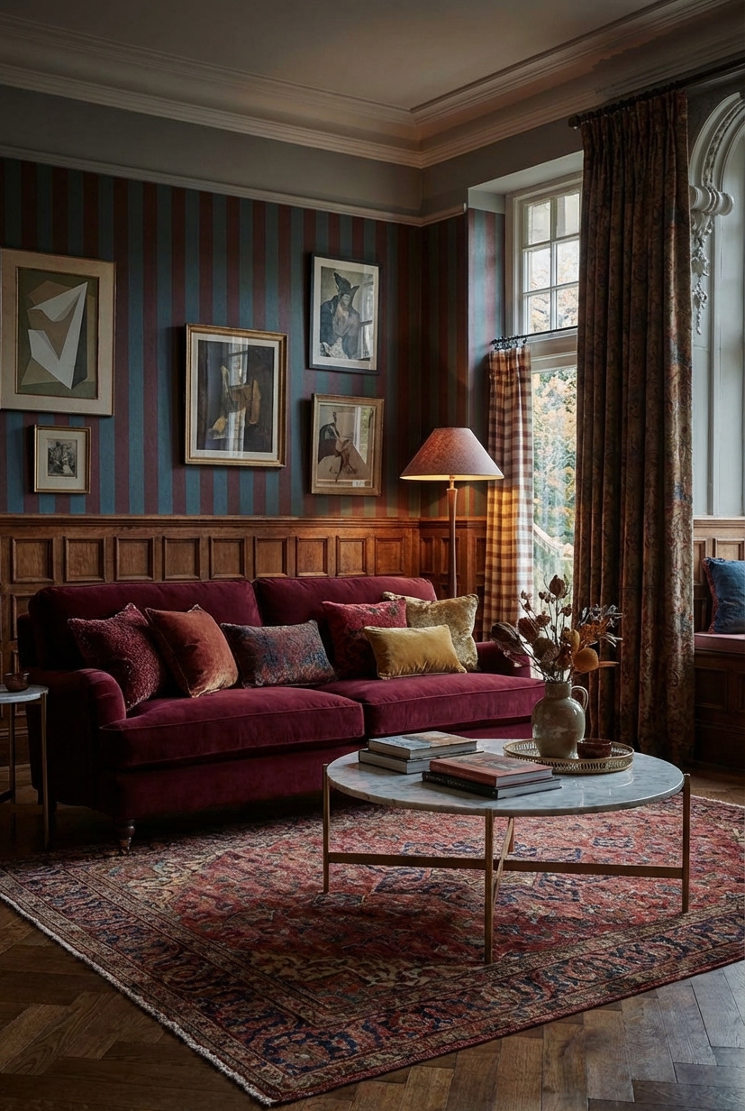 Living room trends 20 Ways to Refresh Your Living Room - Plush Cushions Invite Sofa Serenity - These plush velvet cushions invite you to sink...