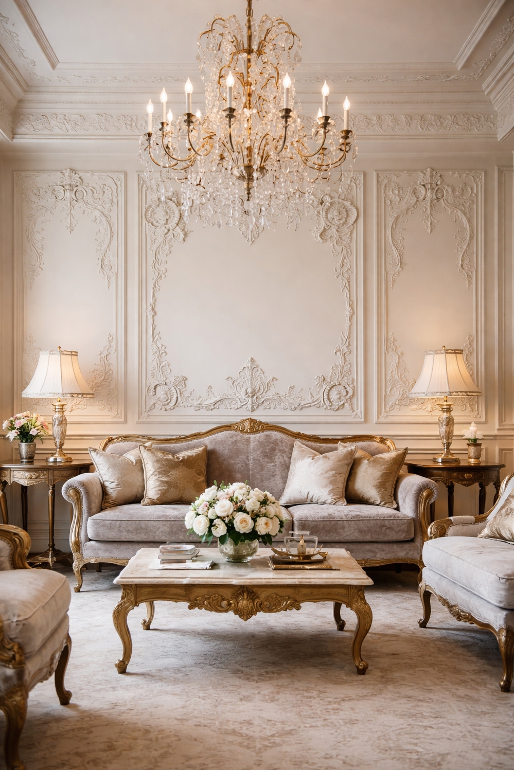 living room wall paneling ideas - Decorative Plaster Panels: Texture and Depth - These decorative plaster wall paneling ideas bring texture...