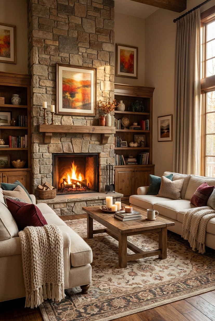 Living room trends 20 Ways to Refresh Your Living Room - Woven With Baskets - These woven baskets add texture and warmth. The...