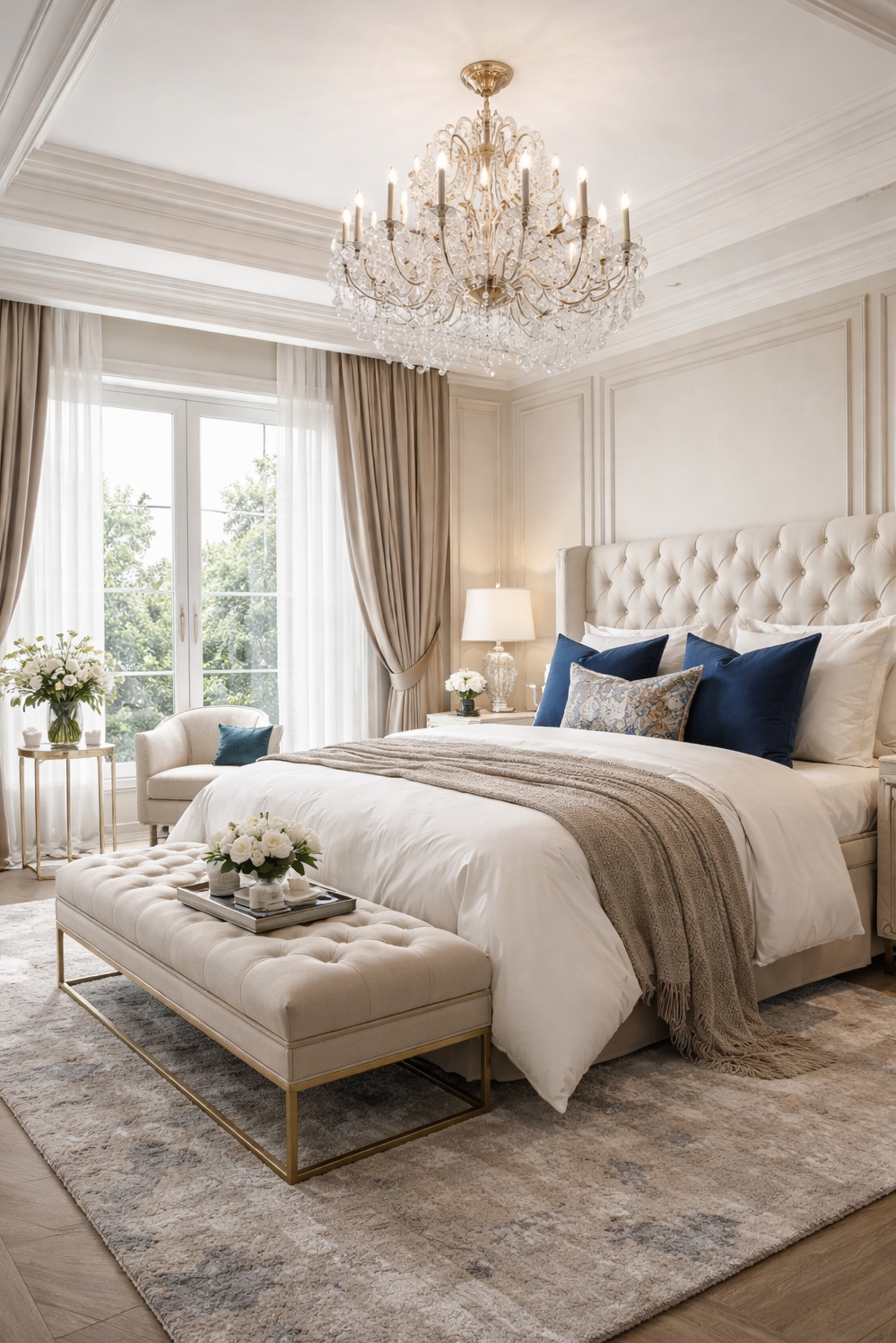 Luxury Interior Design ideas - Soft Linens: A Luxurious Look - These linens look so soft, you can almost...