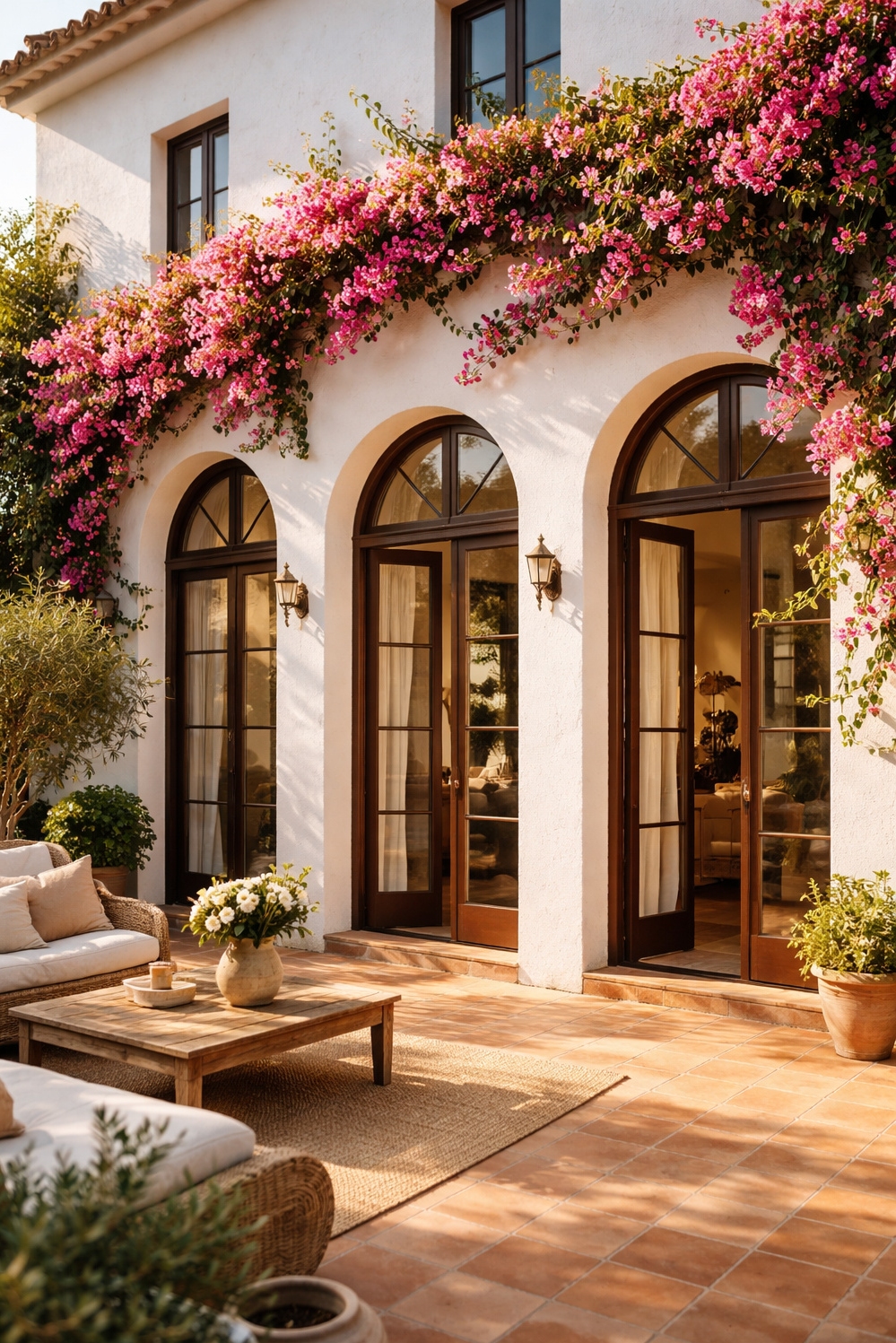 arched windows ideas - Arched Windows: Mediterranean Villa Stars - These arched windows, the stars of this Mediterranean...